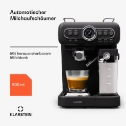 [Wiederverpackt] Espressionata Evo Espressomaschine -Klarstein 10045425 de 0005 usp