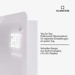 [Gebraucht] Bornholm Smart 2500 Konvektorheizung 2500W -Klarstein 10045429 de 0006 usp