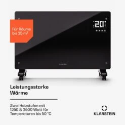 [Wiederverpackt] Bornholm Smart 2500 Konvektorheizung 2500W -Klarstein 10045430 de 0003 usp