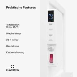 [Wiederverpackt] Wonderwall Air Smart 320 Infrarotheizung Für Die Wand -Klarstein 10045440 de 0005 usp