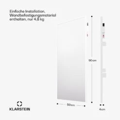 [Wiederverpackt] Wonderwall Air Smart 480 Infrarotheizung Für Die Wand -Klarstein 10045441 de 0007 usp