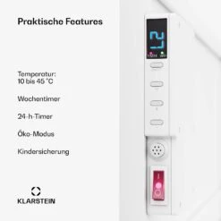 [Gebraucht] Wonderwall Air Smart 770 Infrarotheizung Für Die Wand -Klarstein 10045443 de 0005 usp