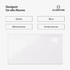 [Gebraucht] Wonderwall Smart Bornholm Infrarotheizung Für Die Wand 480W -Klarstein 10045463 de 0006 usp 1