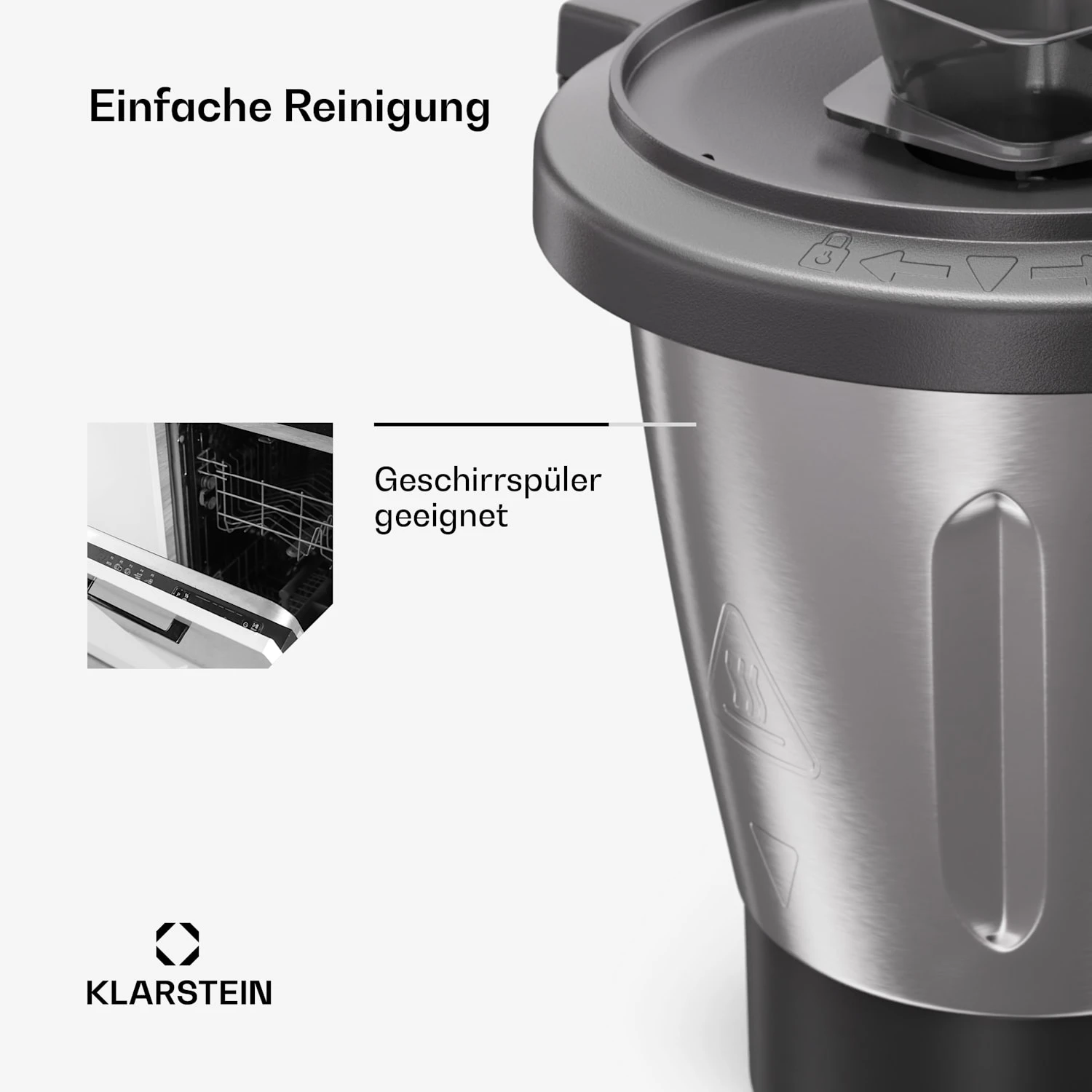 Aria Smart Mix-Behälter 4,7 Ltr Zubehör Keramik-Antihaft 4 Aria Smart Mix-Behälter 4,7 Ltr Zubehör Keramik-Antihaft – Bild 4