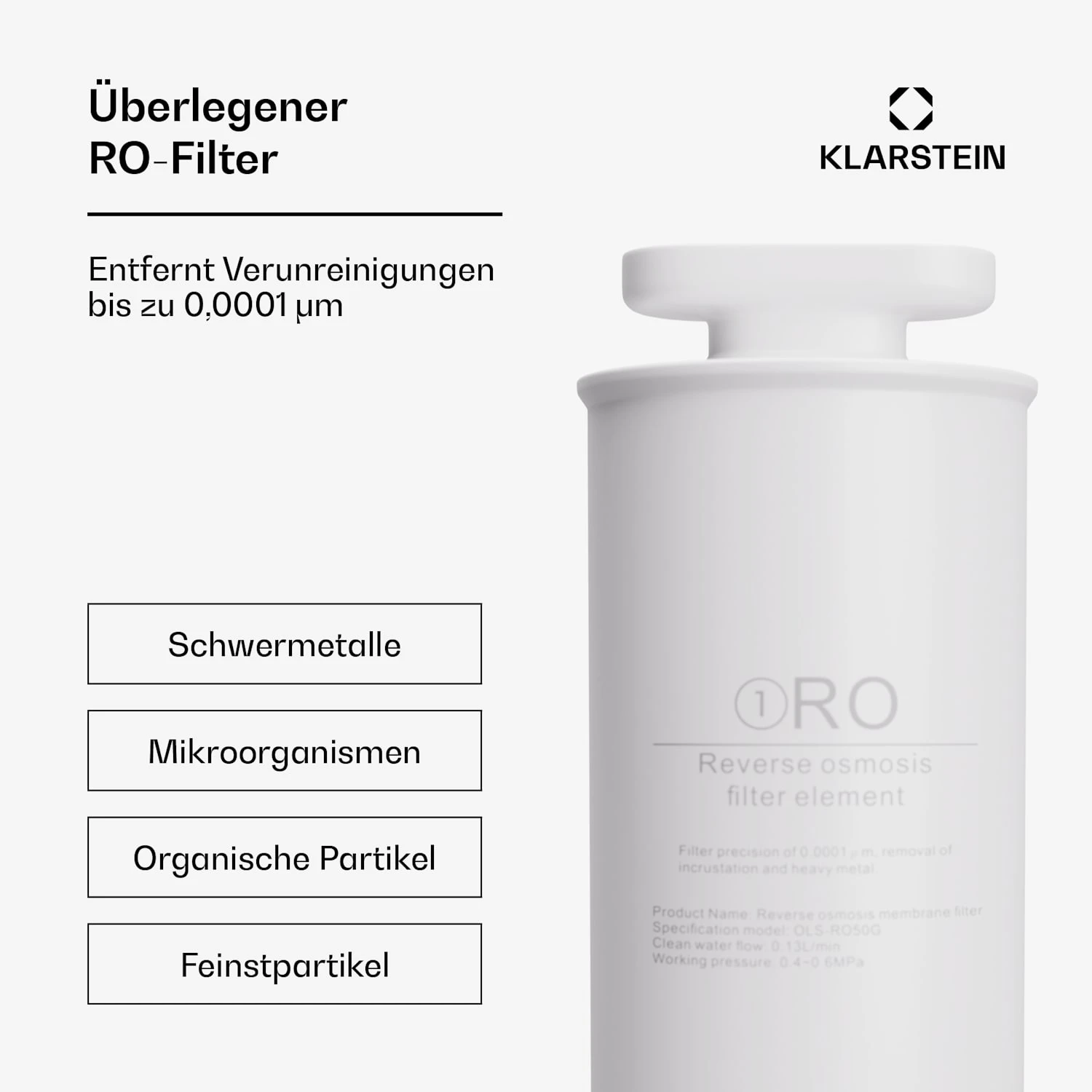 AquaLine 50G RO Filter 2 AquaLine 50G RO Filter – Bild 2