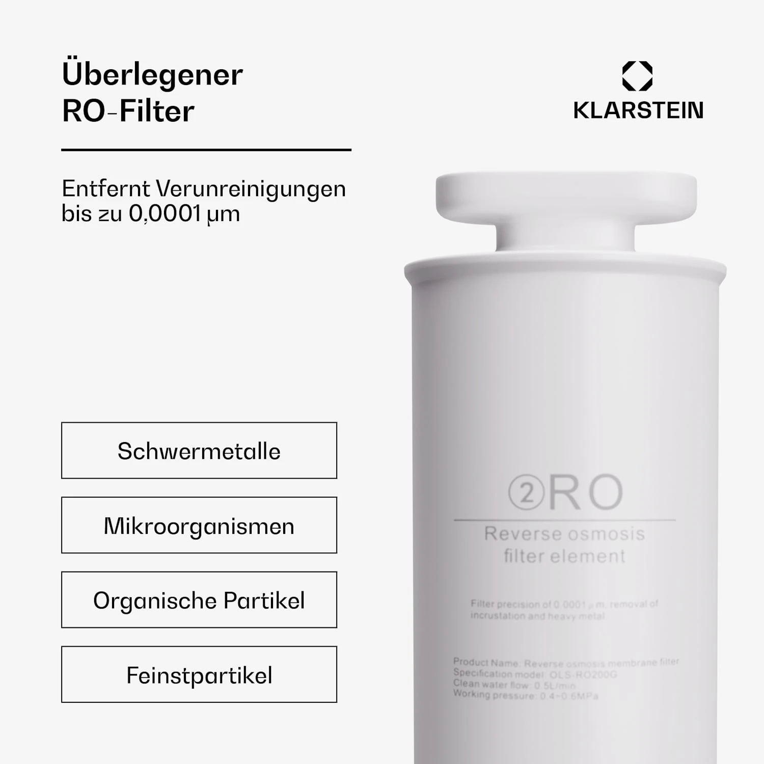 AquaFina 200G RO Filter 2 AquaFina 200G RO Filter – Bild 2