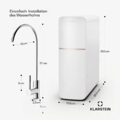 [Gebraucht] PureLine 400 Wasserfiltersystem -Klarstein 10045506 de 0007 usp