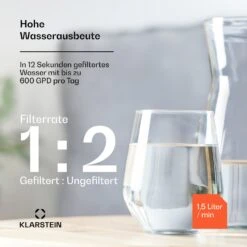 PureLine 600 Wasserfiltersystem 10 PureLine 600 Wasserfiltersystem -Klarstein 10045508 de 0003 usp