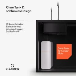 PureLine 600 Wasserfiltersystem 12 PureLine 600 Wasserfiltersystem -Klarstein 10045508 de 0005 usp