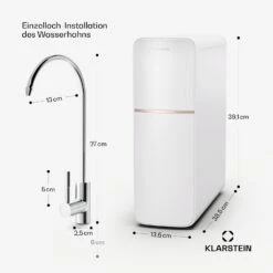 PureLine 600 Wasserfiltersystem 14 PureLine 600 Wasserfiltersystem -Klarstein 10045508 de 0007 usp