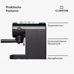 [Gebraucht] Furore Espressomaschine -Klarstein 10045526 de 0007 usp