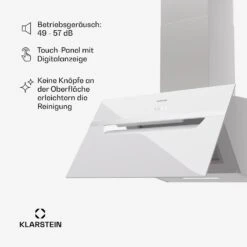 [Wiederverpackt] BigBite 60 Dunstabzugshaube A++ -Klarstein 10045554 de 0005 usp