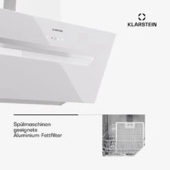 [Wiederverpackt] BigBite 60 Dunstabzugshaube A++ -Klarstein 10045554 de 0006 usp