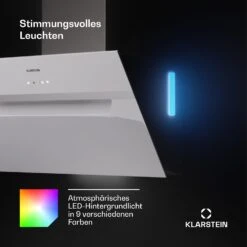 [Wiederverpackt] BigBite 60 Dunstabzugshaube A++ -Klarstein 10045554 de 0007 usp