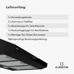 Contempo Neo Unterbau-Dunstabzugshaube 15 Contempo Neo Unterbau-Dunstabzugshaube -Klarstein 10045597 de 0007 usp