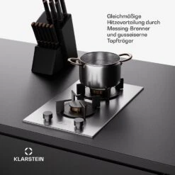 [Gebraucht] Goldflame 2 Gaskochfeld -Klarstein 10045622 de 0004 usp
