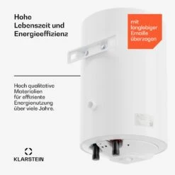 ENDURAHEAT MAX 30 Warmwasserspeicher 30 Liter 11 ENDURAHEAT MAX 30 Warmwasserspeicher 30 Liter -Klarstein 10045722 de 0004 usp