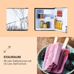 CoolArt 45L Mini-Kühlschrank -Klarstein 10045810 de 0003 logo