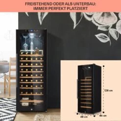 [Gebraucht] Barossa 54 Uno Einbau-Weinkühlschrank -Klarstein 10045815 de 0006 usp