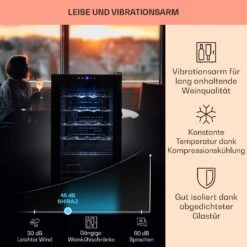 Shiraz 24 Uno Weinkühlschrank -Klarstein 10045881 de 0004 usp