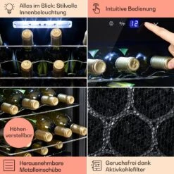 Shiraz 24 Uno Weinkühlschrank -Klarstein 10045881 de 0005 usp