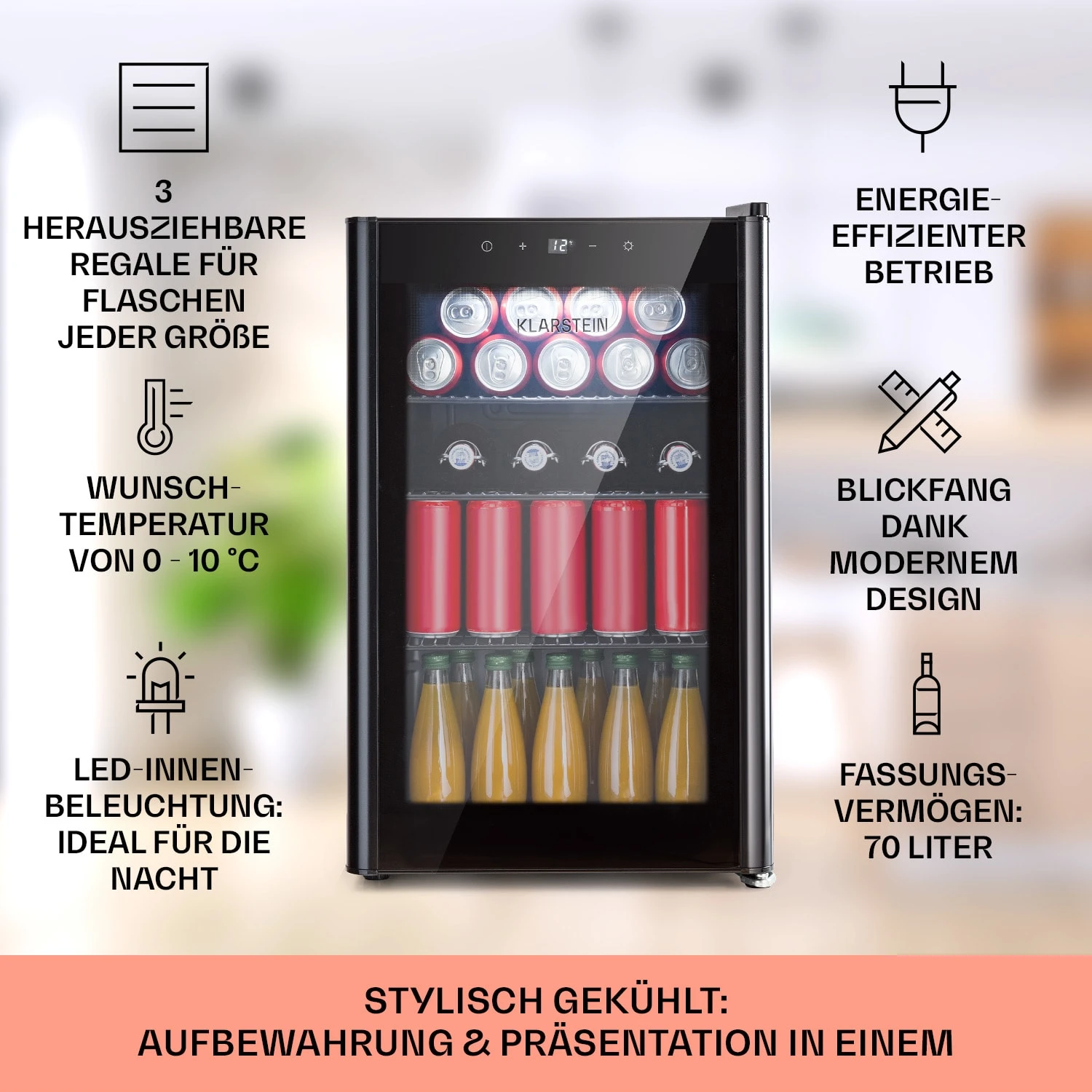 Beercave 70 Kühlschrank 2 Beercave 70 Kühlschrank – Bild 2