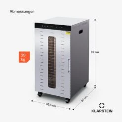 MasterJerky 300 Dörrautomat 13 MasterJerky 300 Dörrautomat -Klarstein 10046141 de 0007 usp