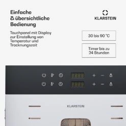Master Jerky 500 Vertical Dörrautomat 10 Master Jerky 500 Vertical Dörrautomat -Klarstein 10046143 de 0004 usp