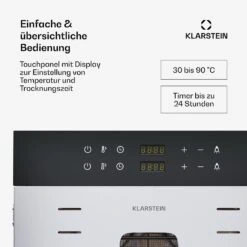 Master Jerky 600 Dörrautomat 10 Master Jerky 600 Dörrautomat -Klarstein 10046144 de 0004 usp