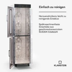 Master Jerky 600 Dörrautomat 12 Master Jerky 600 Dörrautomat -Klarstein 10046144 de 0006 usp