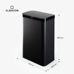 Touchless Sensor-Mülleimer 50L -Klarstein 10046162 yy 0011 dimensions