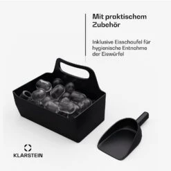 [Gebraucht] IceCraft Eiswürfelmaschine -Klarstein 10046189 de 0006 usp