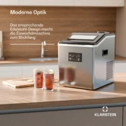 FrostMaster Eiswürfelmaschine 9 FrostMaster Eiswürfelmaschine -Klarstein 10046193 de 0003 usp