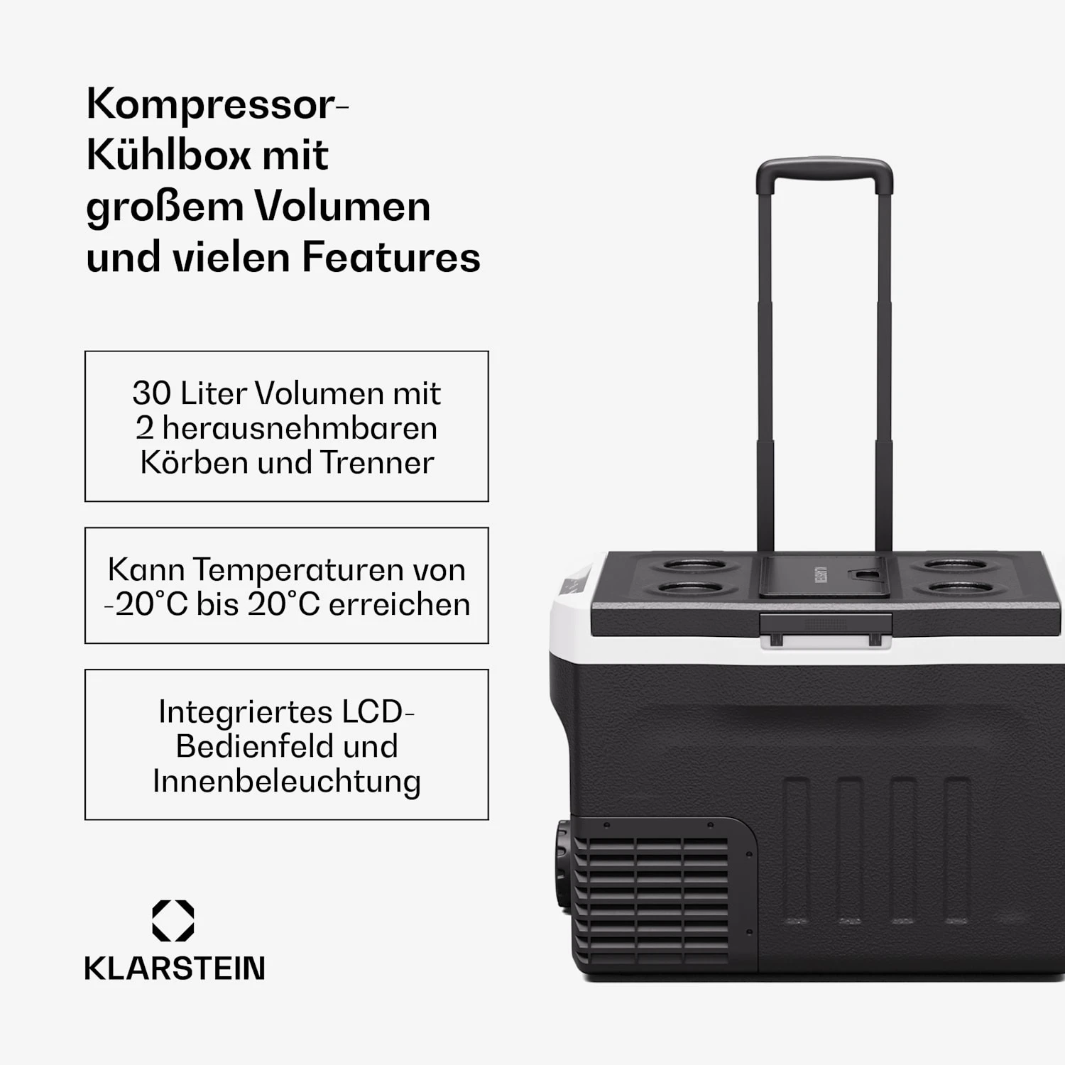 PolarForce 30L Kompressor-Kühlbox 2 PolarForce 30L Kompressor-Kühlbox – Bild 2