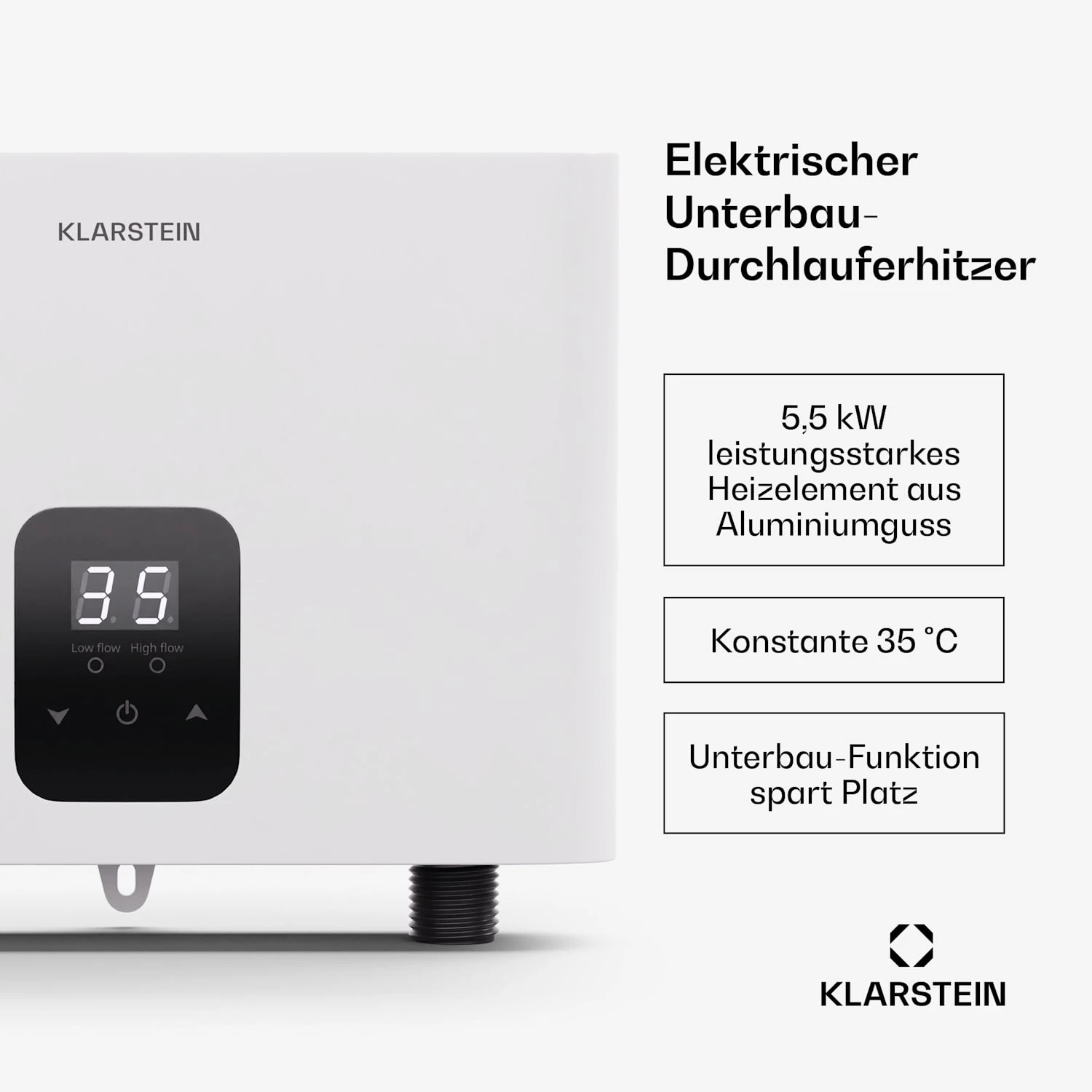 Blaze Flow Unterbau-Durchlauferhitzer | 5,5kW 2 Blaze Flow Unterbau-Durchlauferhitzer | 5,5kW – Bild 2