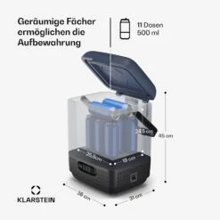 SwiftFrost 12L Kühlbox 14 SwiftFrost 12L Kühlbox -Klarstein 10046244 de 0007 usp