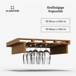 Weinglasregal 8 Weinglasregal -Klarstein 10046281 de 0003 usp