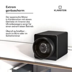 [Wiederverpackt] TimeSync Uhrenbeweger | 1 Uhr -Klarstein 10046301 de 0003 usp