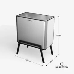 [Gebraucht] Yuma Mülleimer 40 L Inkl. Komposteimer -Klarstein 10046333 de 0007 usp