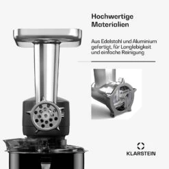 Chiara Fleischwolf-Aufsatz -Klarstein 10046348 de 0004 usp