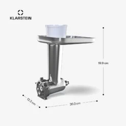 Chiara Fleischwolf-Aufsatz -Klarstein 10046348 yy 0011 dimensions