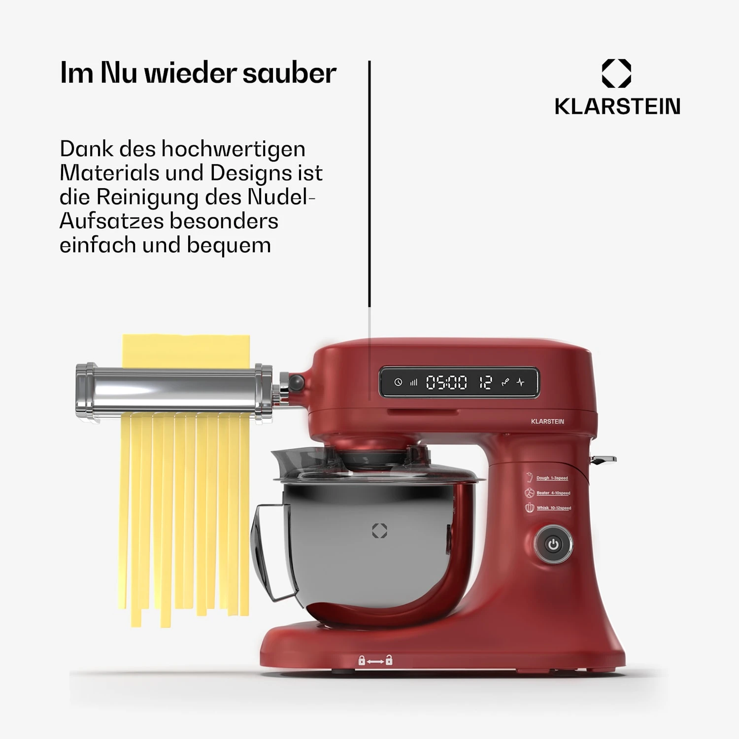 Chiara Nudel-Aufsatz | 3-in1-Funktionen 6 Chiara Nudel-Aufsatz | 3-in1-Funktionen – Bild 6