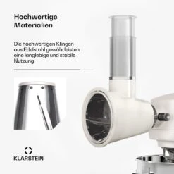 Chiara Salat-Aufsatz | 3 Verschiedene Klingen 10 Chiara Salat-Aufsatz | 3 Verschiedene Klingen -Klarstein 10046350 de 0005 usp