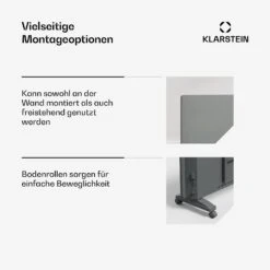 [Wiederverpackt] Bansin Smart 1500 Konvektorheizung -Klarstein 10046400 de 0004 usp