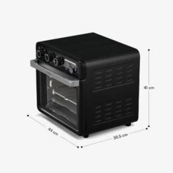 [Gebraucht] Air Glaze Heißluftfritteuse | 2000 Watt | 34 Liter -Klarstein 10046474 yy 0011 dimensions