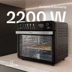 [Gebraucht] AirGlaze Digital Heißluftfritteuse | 2200 W | 34 Liter -Klarstein 10046477 de 0003 usp