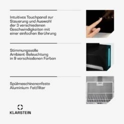 Alina Dunstabzugshaube | 60 Cm -Klarstein 10046568 de 0006 usp