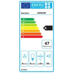 Alina Dunstabzugshaube | 60 Cm -Klarstein 10046568 energy label