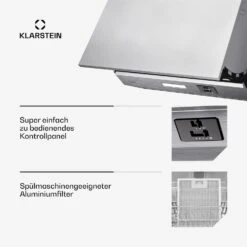 Swift Square 60 Dunstabzugshaube -Klarstein 10046589 de 0006 usp
