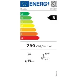 GrandCooler Getränkekühlschrank Mit Glastür | 306 L 15 GrandCooler Getränkekühlschrank Mit Glastür | 306 L -Klarstein 10046643 energy label